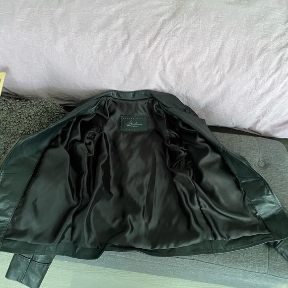 Leather Biker Jacket - Picture 3 of 6